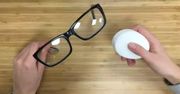 Jesienią smaruję szkła okularów mydłem. Dzięki niemu wygodniej się z nich korzysta