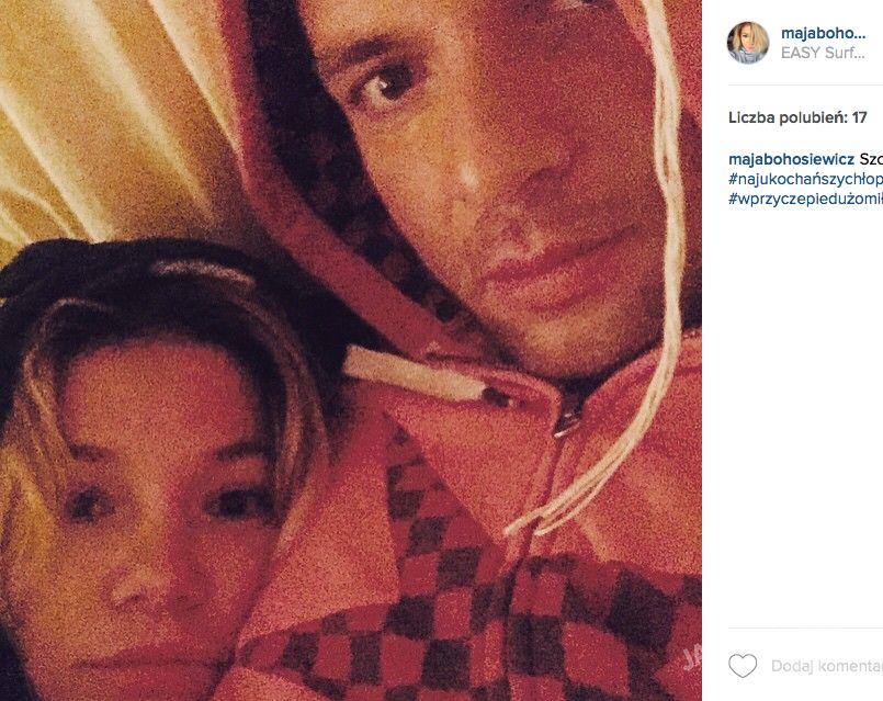 Maja Bohosiewicz z chłopakiem na wakacjach w Chałupach (Instagram)