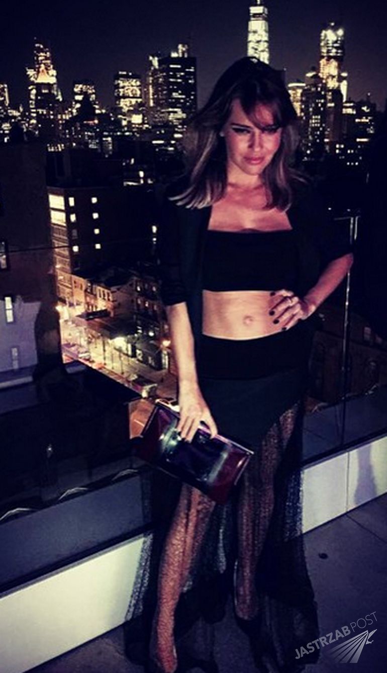 Edyta Herbuś  w Nowym Jorku