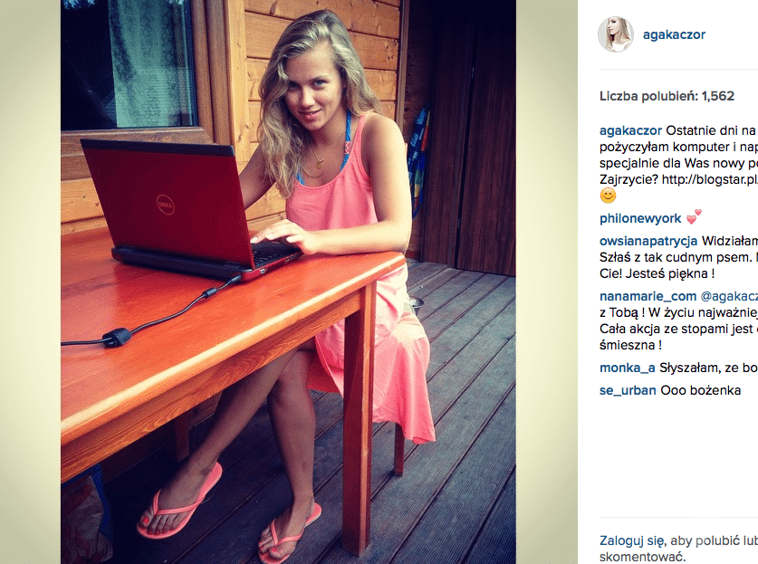 Agnieszka Kaczorowska odpowiada fanom na wpisy o zniszczonych stopach