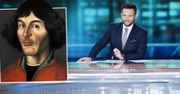 "Kopernik w grobie się przewraca". Kuriozalna wpadka w Panoramie TVP. Internauci nie zostawili suchej nitki na dziennikarzu