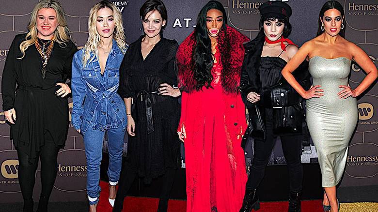 Grammy 2018 pre-party kreacje