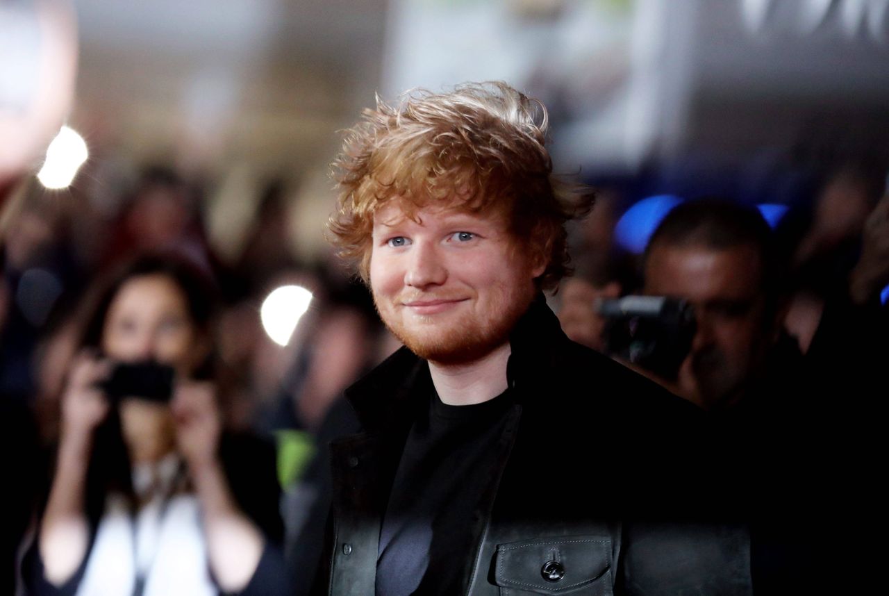 Ed Sheeran - 19ème édition des NRJ Music Awards à Cannes le 4 novembre 2017. © Dominique Jacovides/Bestimage 19th edition of the NRJ Music Awards in Cannes on November 4th, 2017.