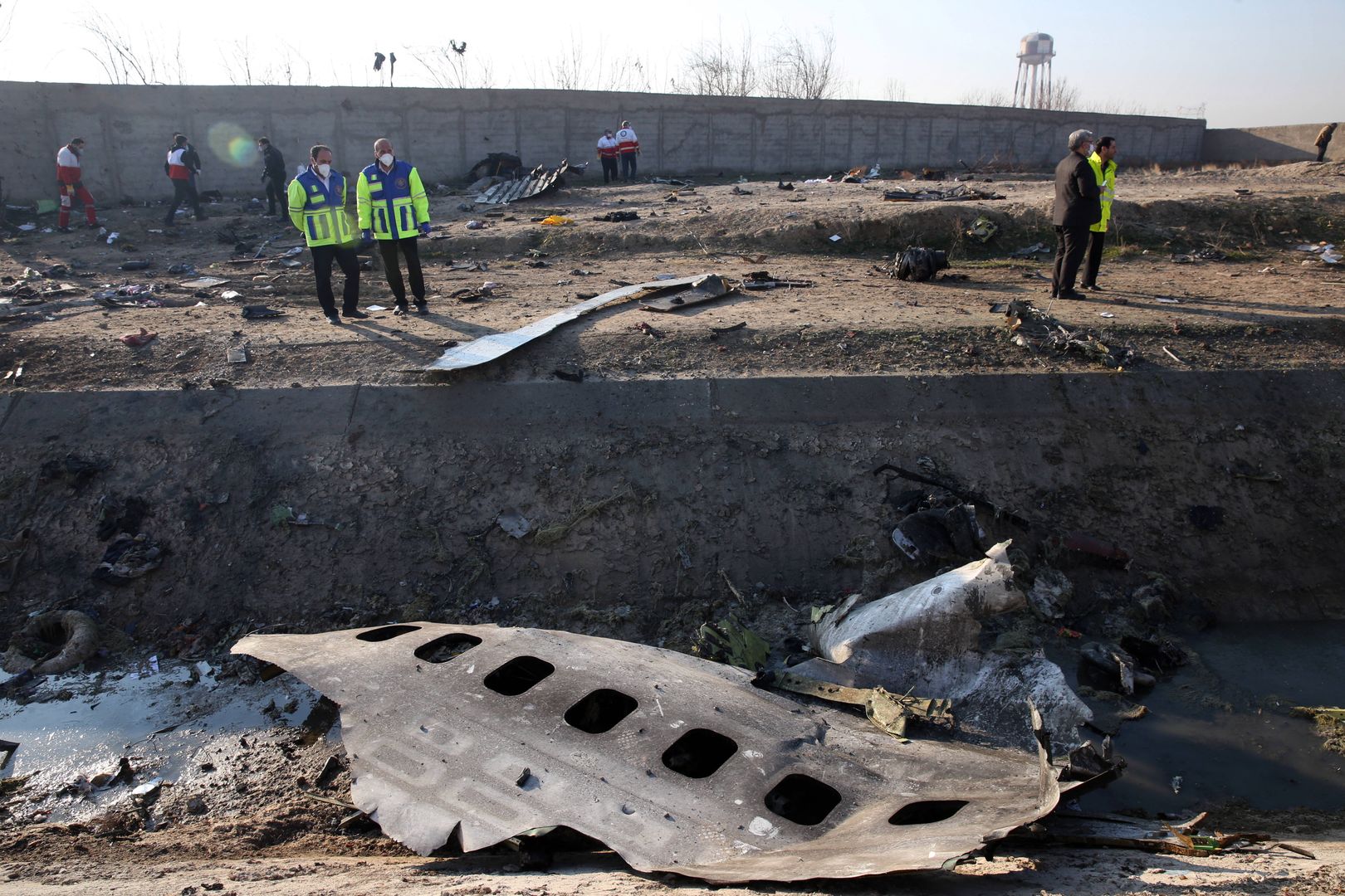 Niderlandzkie służby o katastrofie ukraińskiego samolotu. "Prawdopodobnie zestrzelił go Iran"