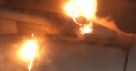 Iran. Samolot zapalił się w trakcie lotu. Na pokładzie 85 osób