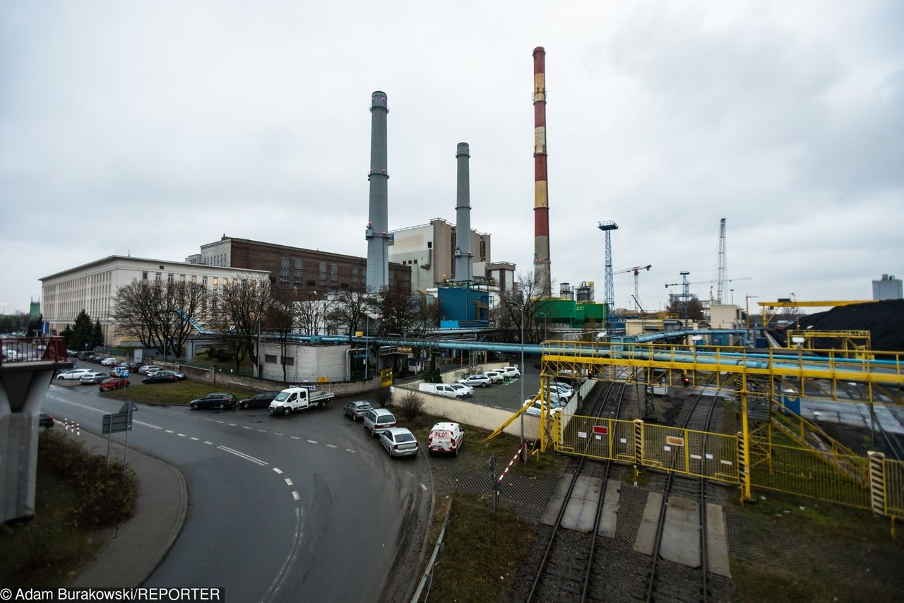 Wypadek w Elektrociepłowni Żerań. Jedna osoba została ranna