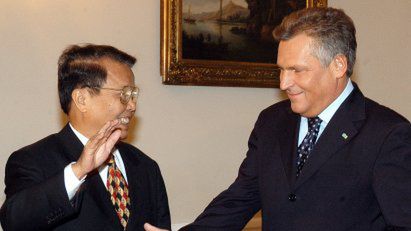 Prezydent Wietnamu Tran Duc Luong w Polsce