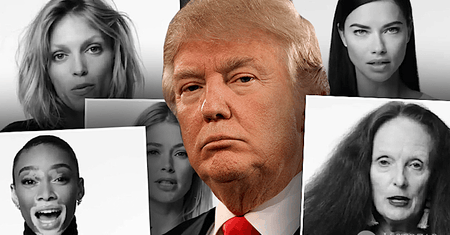 Największe światowe gwiazdy potępiają Donalda Trumpa! Wśród nich Anja Rubik [WIDEO]