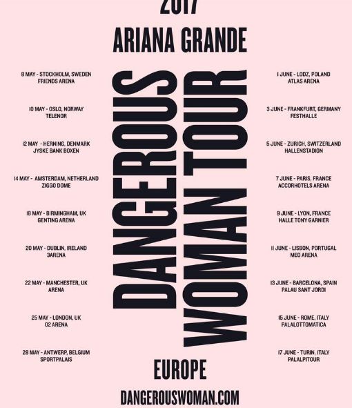 Ariana Grande Trasa koncertowa "Dangerous Woman" 
