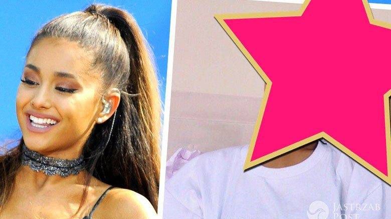 Ariana Grande z grzywką