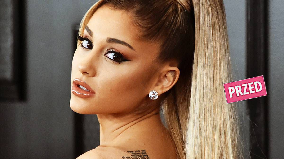 Ariana Grande po domu nosi zupełnie inną fryzurę niż na scenie. Bez długiego kucyka jest nie do poznania