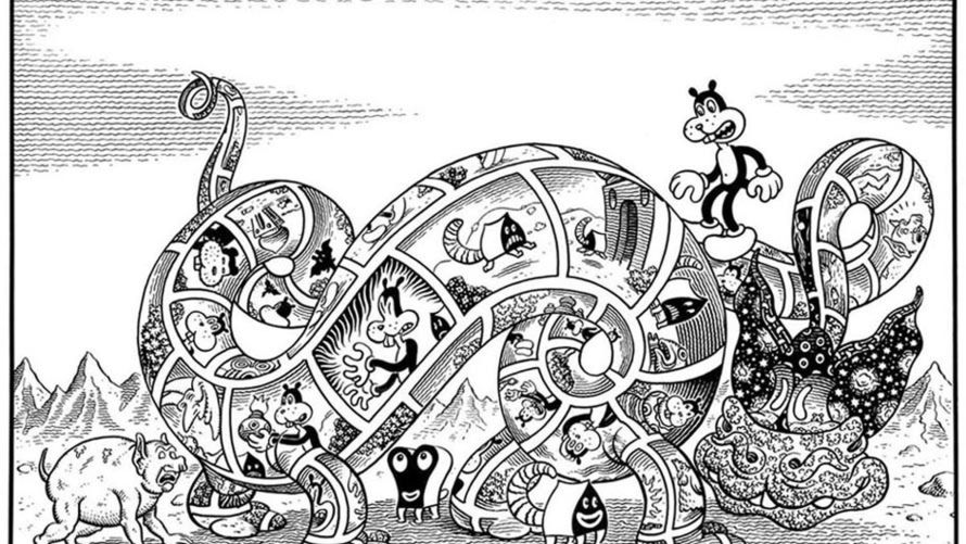"Podróże Franka", scen. i rys. Jim Woodring