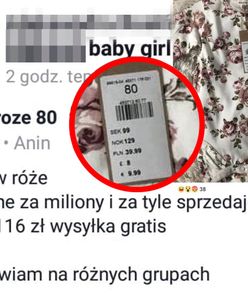 116 zł zamiast 39 zł. Na zamkniętych grupach kwitnie handel dziecięcymi ubrankami