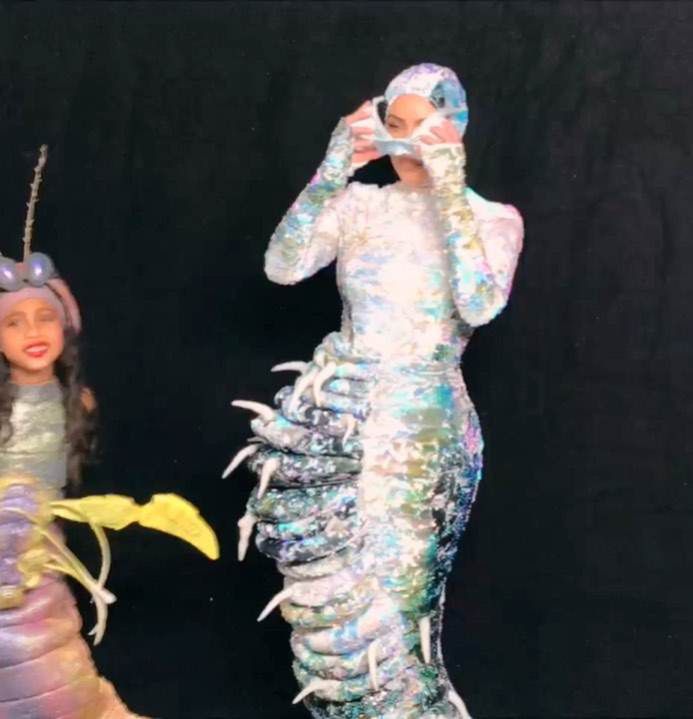Kim Kardashian i West w przebraniu