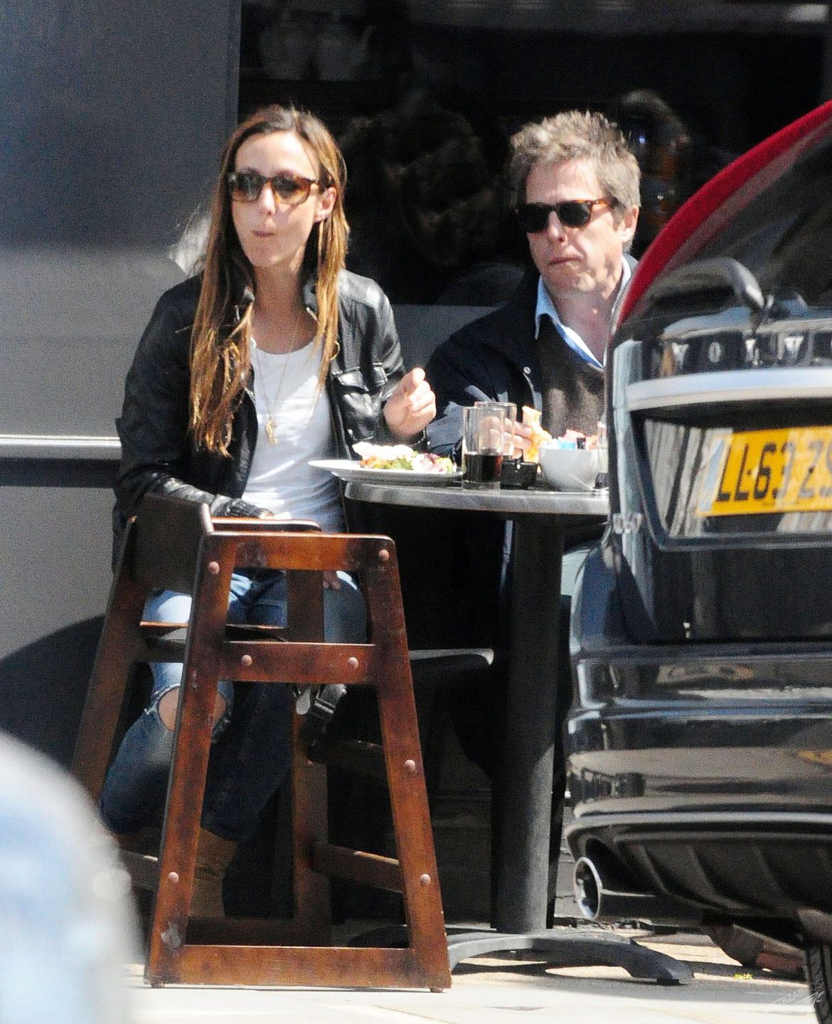 Anna Eberstein i Hugh Grant