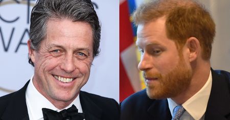 Hugh Grant broni księcia Harry'ego: "Jestem po jego stronie. Tabloidy przyczyniły się do ZAMORDOWANIA JEGO MATKI"