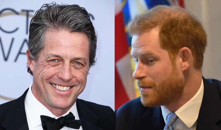 Hugh Grant broni księcia Harry'ego: "Jestem po jego stronie. Tabloidy przyczyniły się do ZAMORDOWANIA JEGO MATKI"