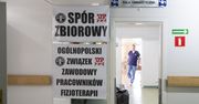 Protest fizjoterapeutów. Żądają 1,6 tys. zł podwyżki. "System skazuje nas na zagładę"