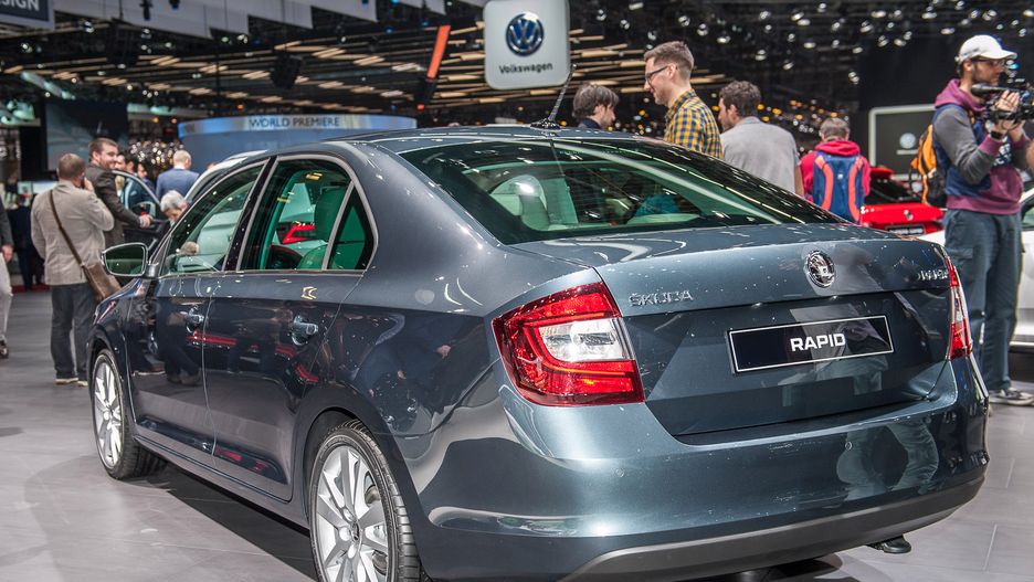 Skoda Rapid po liftingu (2017)