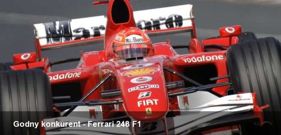 Godny konkurent - Ferrari 248 F1