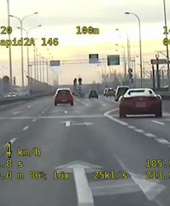 Warszawa. Kierowca ferrari pędził 200 km/h mostem Północnym