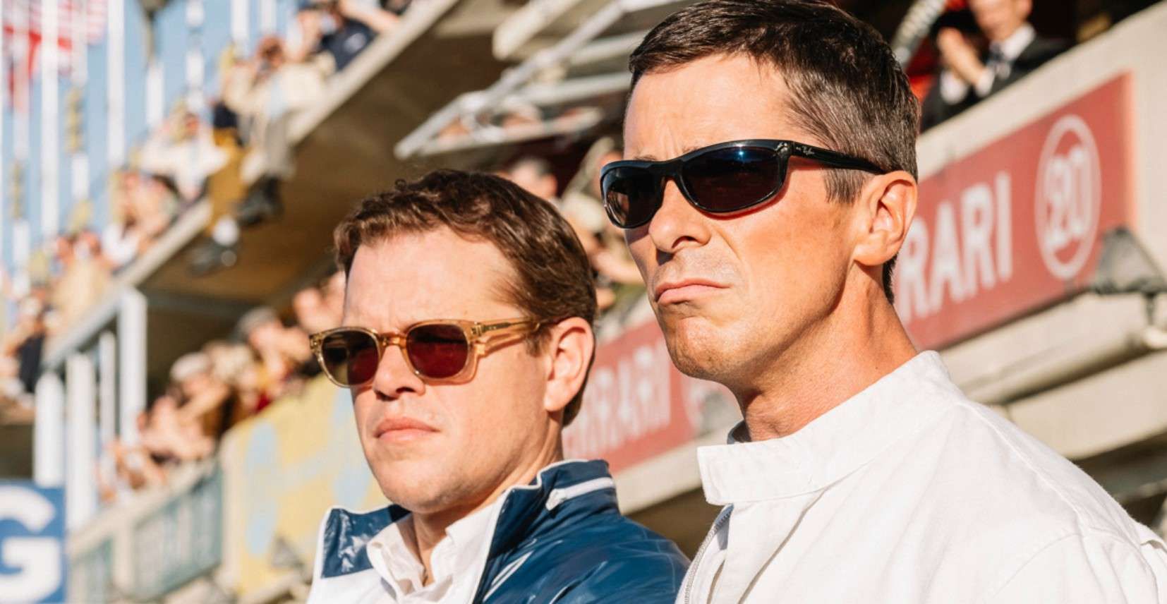 Matt Damon i Christian Bale w filmie "Ford v Ferrari"