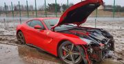 Częstochowa. Ferrari za ponad milion złotych roztrzaskane na autostradzie A1