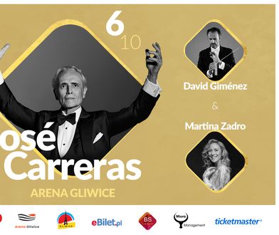 José Carreras w Polsce! Tenor wystąpi 6 października w Arenie Gliwice