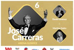 José Carreras w Polsce! Tenor wystąpi 6 października w Arenie Gliwice