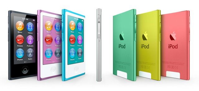 Nowe iPody nano są cienkie i mają wieksze ekrany