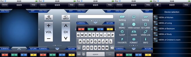 VIERA Remote App - zrób wielofunkcyjnego pilota ze smartfona lub tabletu