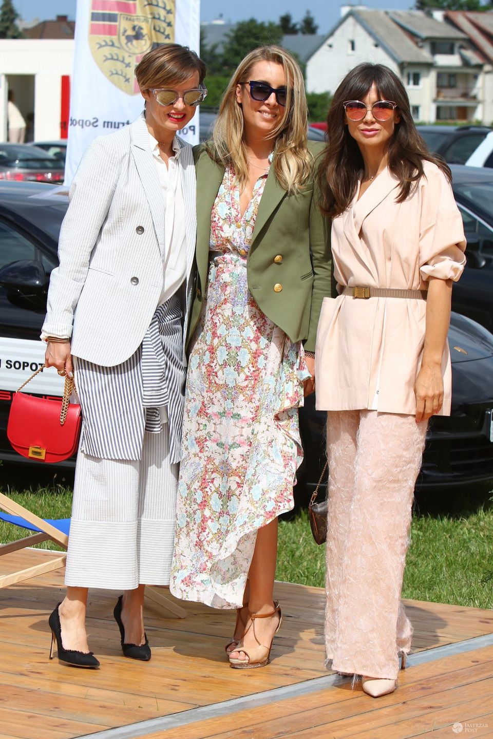 Kinga Rusin, Kasia Sokołowska, Karolina Ferenstein-Kraśko, na CSIO Sopot 2017
