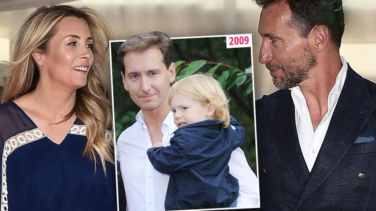 Piotr Kraśko z synem Konstantym