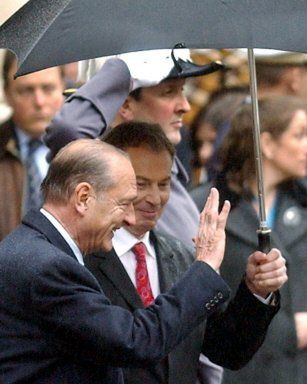 Blair i Chirac chcą zacieśniać stosunki