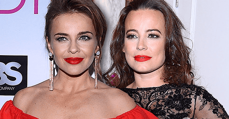 Edyta Herbuś w czerwieni i Anna Mucha w obcisłej mini na premierze sztuki