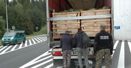 Afgańczycy przejechali pół Europy. Wpadli na polskiej granicy
