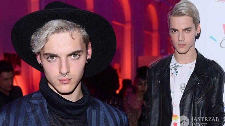 Radek Pestka w spódnicy