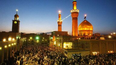 Karbala podczas pielgrzymki szyitów