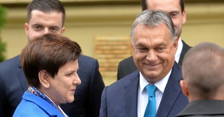 Viktor Orban w Polsce. Już po spotkaniu z prezesem Kaczyńskim. Na żywo