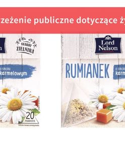 Lidl wycofuje ze sprzedaży wadliwą partię herbatki Lord Nelson