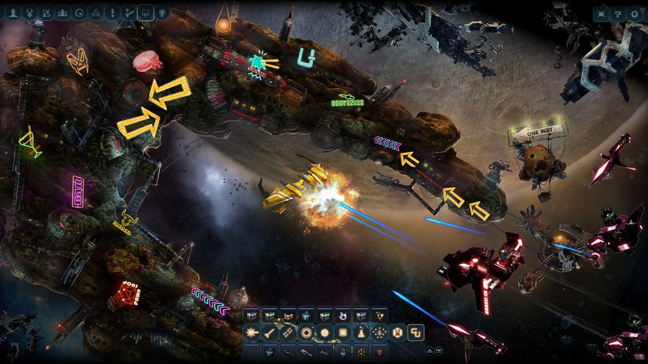 Screen z gry "Dark Orbit"