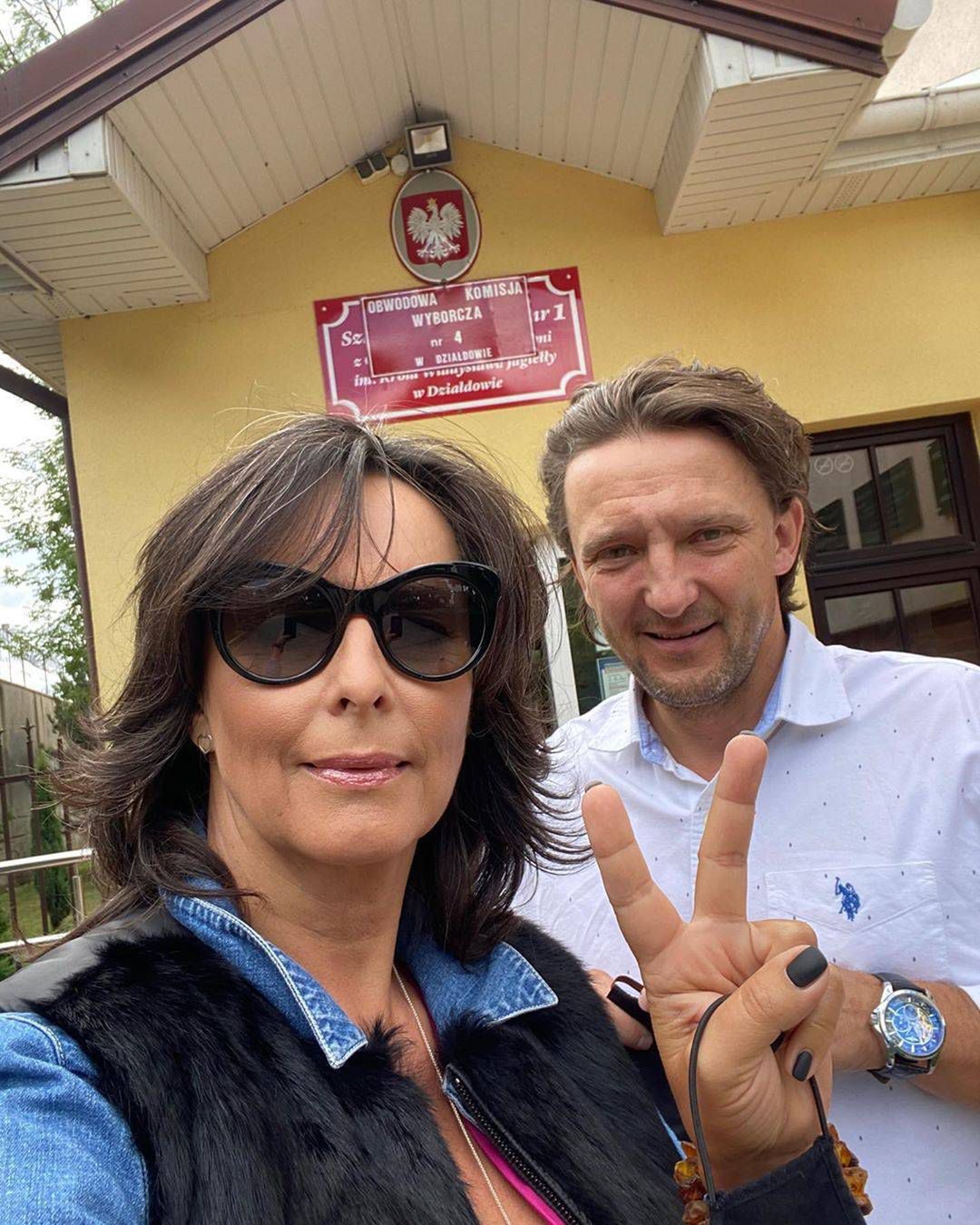 Anna Korcz - gwiazdy głosują w II turze wyborów prezydenckich 2020