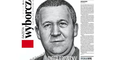 Portret Piotra S. na okładce Wyborczej wzbudza kontrowersje