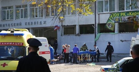 Masakra w Kerczu. Makabryczne nagranie z monitoringu