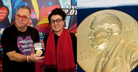 Olga Tokarczuk przekazała na WOŚP replikę medalu noblowskiego. Jurek Owsiak: "ZANIEMÓWIŁEM!"