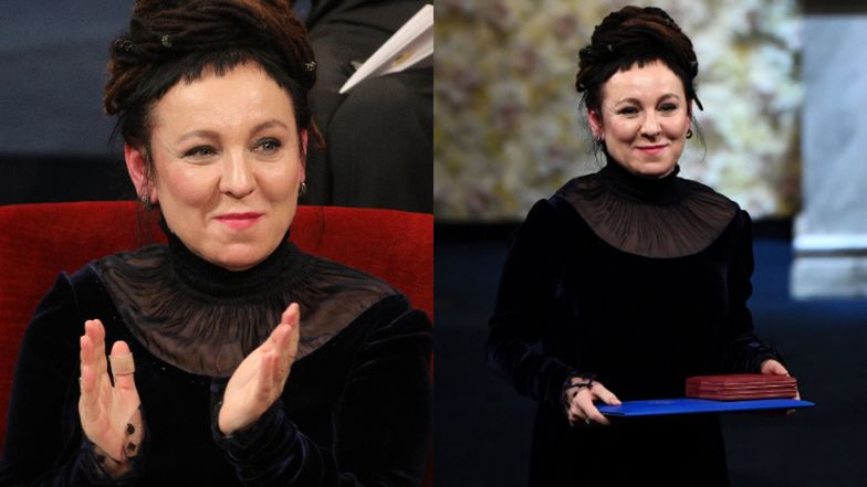 Olga Tokarczuk ODEBRAŁA NAGRODĘ NOBLA! (FOTO)