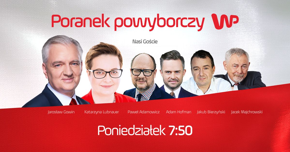 Poranek powyborczy w Wirtualnej Polsce