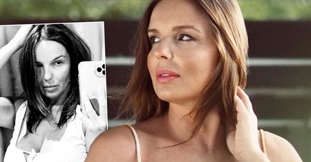 Agnieszka Włodarczyk dumnie prezentuje brzuch miesiąc po porodzie. Odważne zdjęcie bez retuszu