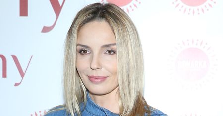 Agnieszka Włodarczyk na treningu przed meczem charytatywnym Gortata