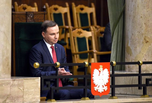 Uroczyste zgromadzenie z okazji 10. rocznicy zaprzysiężenia L. Kaczyńskiego na prezydenta